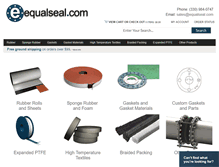 Tablet Screenshot of equalseal.com